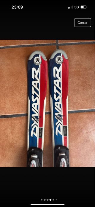 Esquis junior y palos