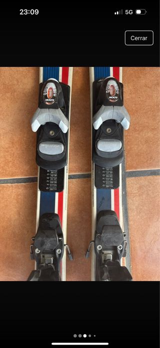 Esquis junior y palos