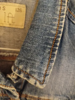 Cazadora vaquera azul