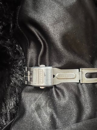 Reloj Lotus Azul y Plateado