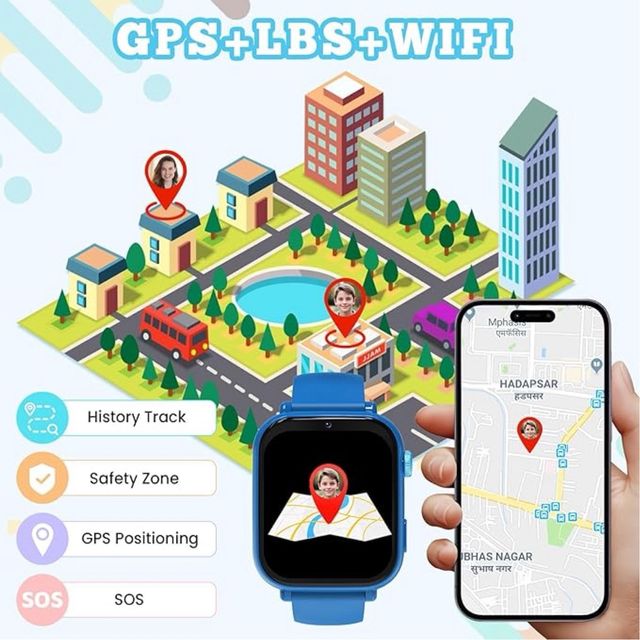Smartwatch Niños GPS y Llamadas