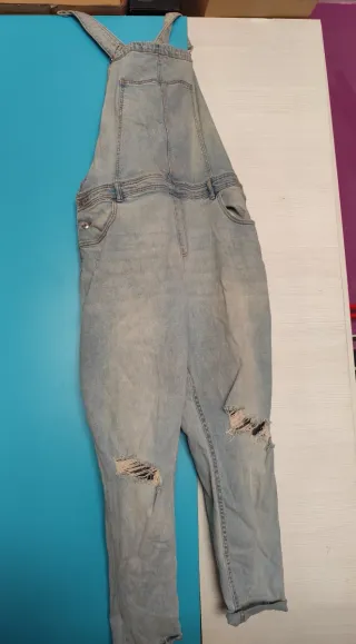 Mono vaquero desgarrado Talla 48