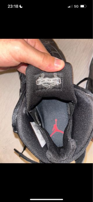 Tenis Jordan 6 Rings Negro/Rojo