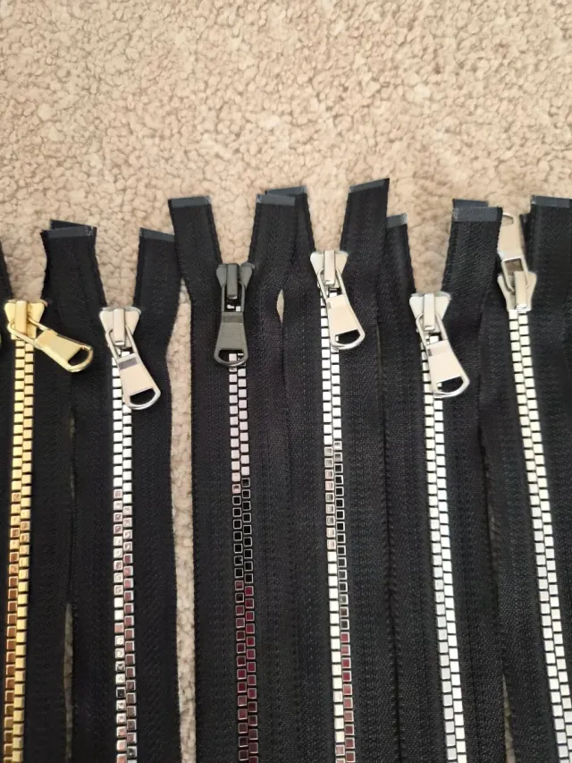 Lote Cremalleras Variadas 108 piezas