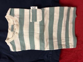 Set 4 salopette e 2 magliette bimbo