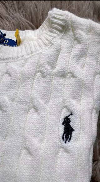 Jersey Polo Ralph Lauren Hombre Blanco