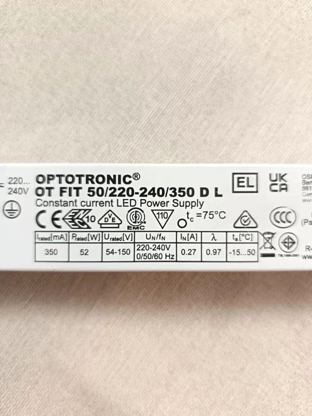 Alimentatore LED OSRAM OPTOTRONIC OT FIT