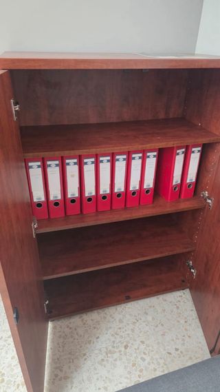 Armario Alto Oficina Madera