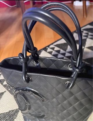 Borsa secchiello Chanel nera