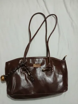 Borsa marrone in pelle