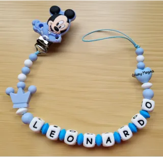 Catenella ciuccio in silicone