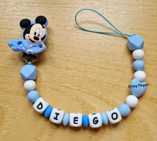 Catenella ciuccio in silicone