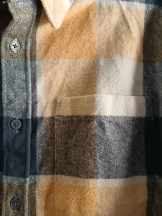 Camisa de cuadros hombre