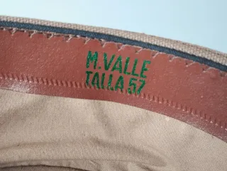 Gorra montañera Teniente regulares. Años 70