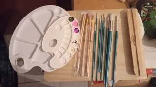 Caballete de madera Crelando