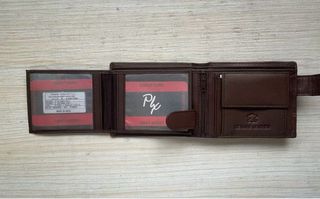 Cartera de piel con bandera de España