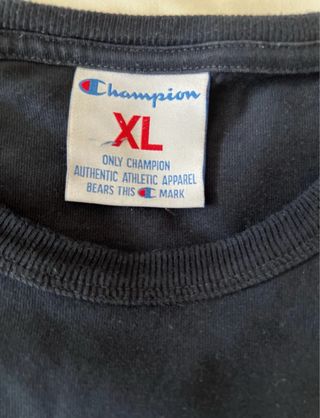 Camiseta Champion Azul Talla XL