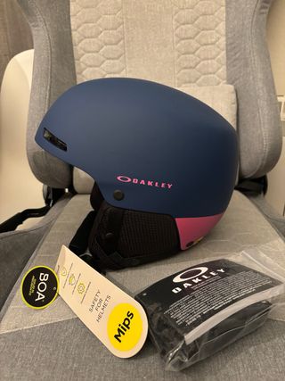 Casco Oakley MOD1 Pro Esquí Azul/Rosa