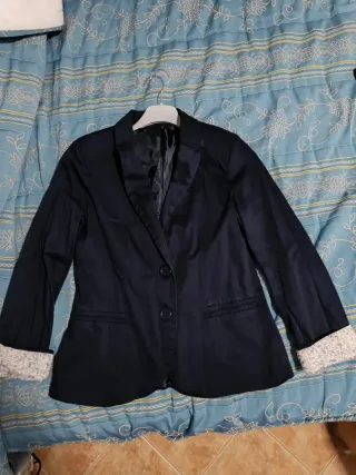 Chaqueta azul mujer talla 40