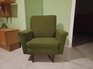 Sofá y 2 sillones diseño años 50