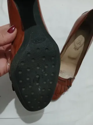 Scarpe marroni con fibbia