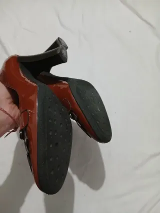 Scarpe marroni con fibbia