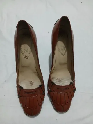 Scarpe marroni con fibbia