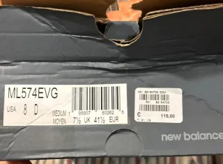 Tênis New Balance 41.5 - Verde Seco