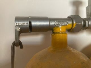 Bibotella de buceo Nemrod antigua