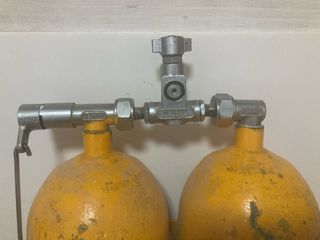 Bibotella de buceo Nemrod antigua