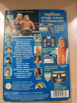 NES WWF WrestleMania Steel Cage Challenge