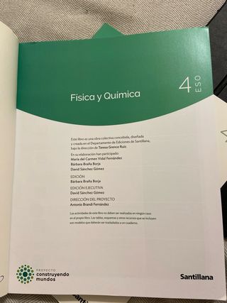 4ESO FISICA Y QUIMICA CM ED23