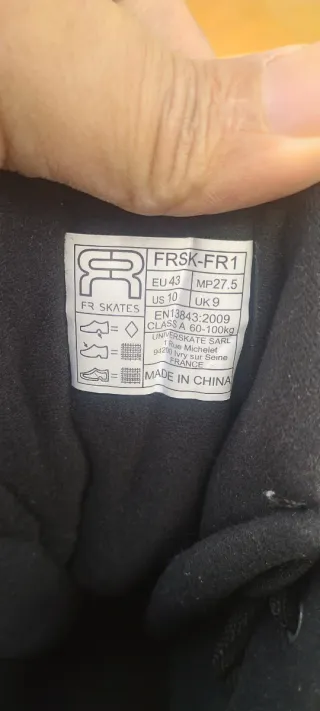 Botas de patines FR Talla 43