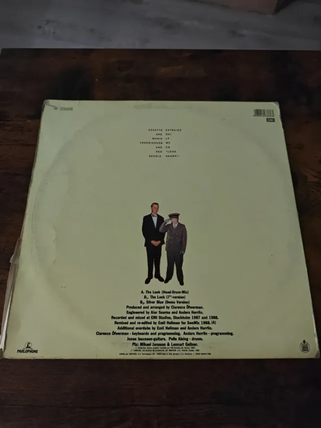 Vinilo Roxette The Look Maxi Single 45 RPM