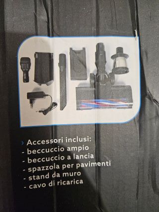 Scopa Elettrica Ciclonica Blue Storm 2in1