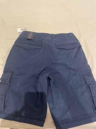 Pantalón corto cargo GAP azul talla M