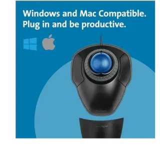 Kensington Orbit Trackball Ratón- Ergonómico cable