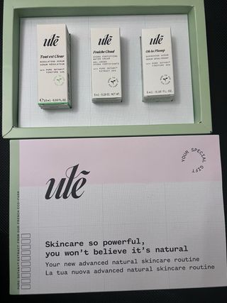 Cofanetto skincare ULE pelle mista