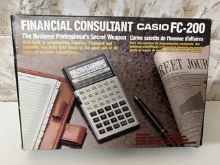Calculadora Financiera Casio FC-200