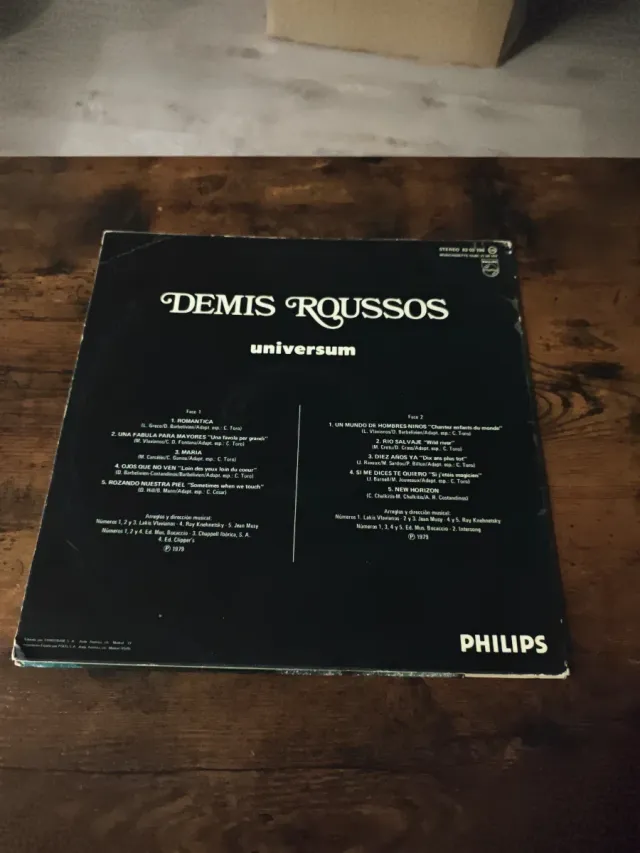 Vinilo Demis Roussos - Universum