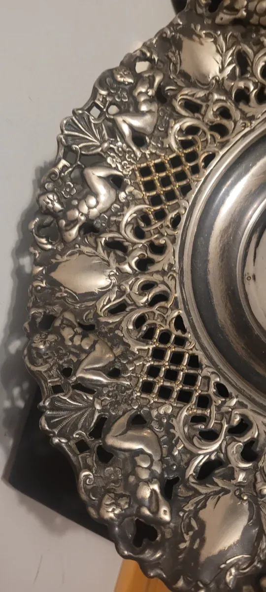 Fuente Alpaca Rebajada Decorada