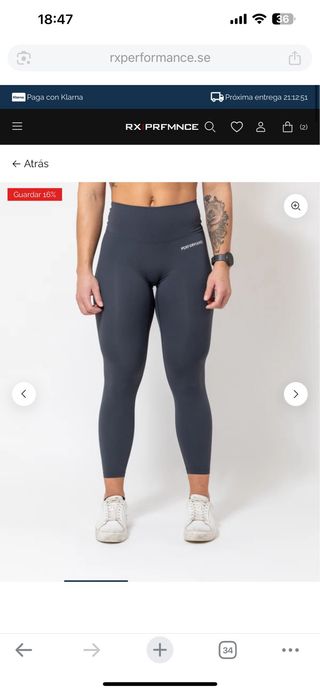 Mallas RX Performance Talla XS