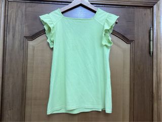 Camiseta lima manga corta