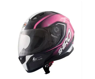 Casco Moto Mujer Shiro SH-881 Rosa