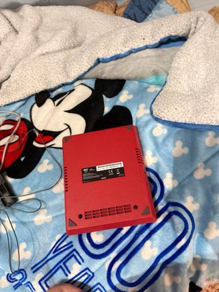 Nintendo Wii Console Nera e Rossa