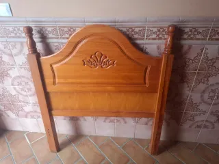 Cabecero de madera provenzal 90cm