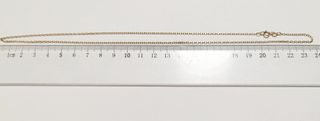 Collar Oro 18k 47cm 2.5gr