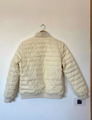 Chaqueta Bomber acolchada de Roberto Verino Beige