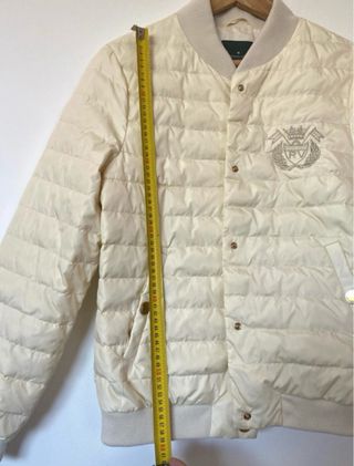 Chaqueta Bomber acolchada de Roberto Verino Beige