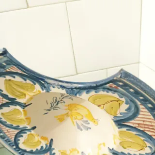 Vacia de  barbería vintage